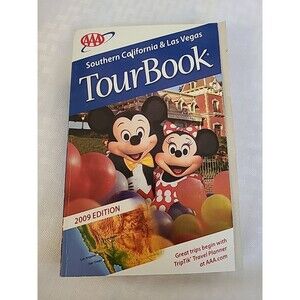 AAA 2009 Edition Tour Book - Southern California/ Vegas- Guide/ Directions/ Maps